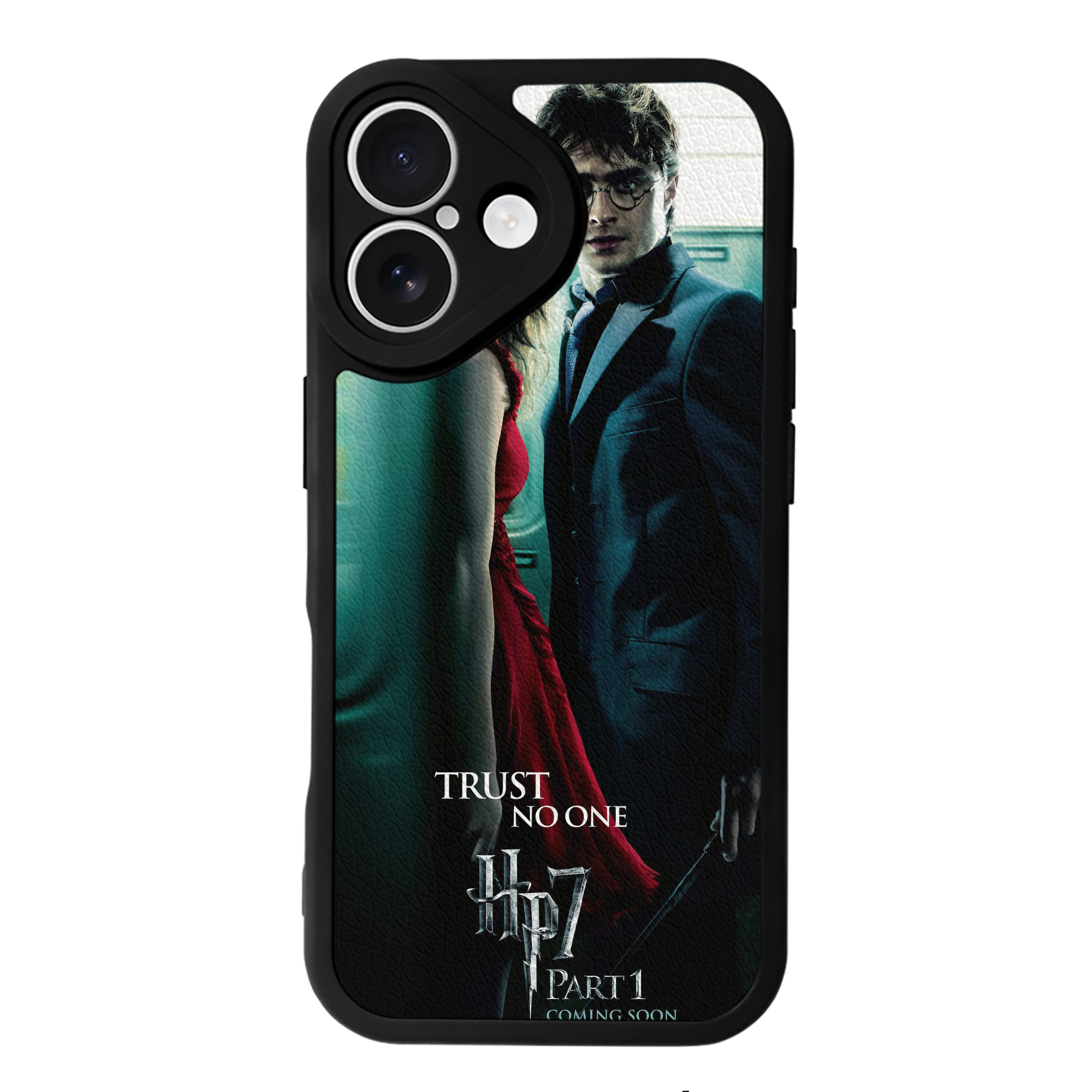 （画像用） Harry Potter ハリー・ポッターシリーズ 【iPhone 16シリーズ対応】シリコンスマホケース（レザー調） 材質：シリコン